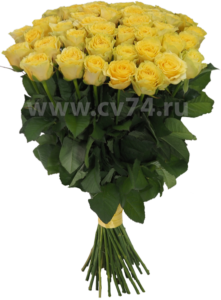Желтые розы Илиос