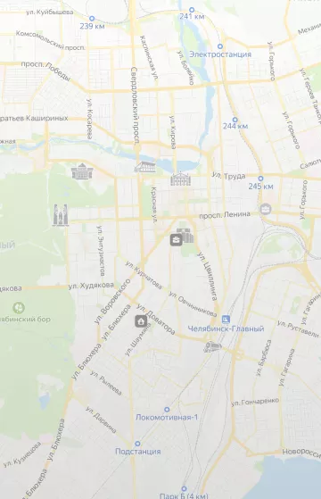 Карта доставки