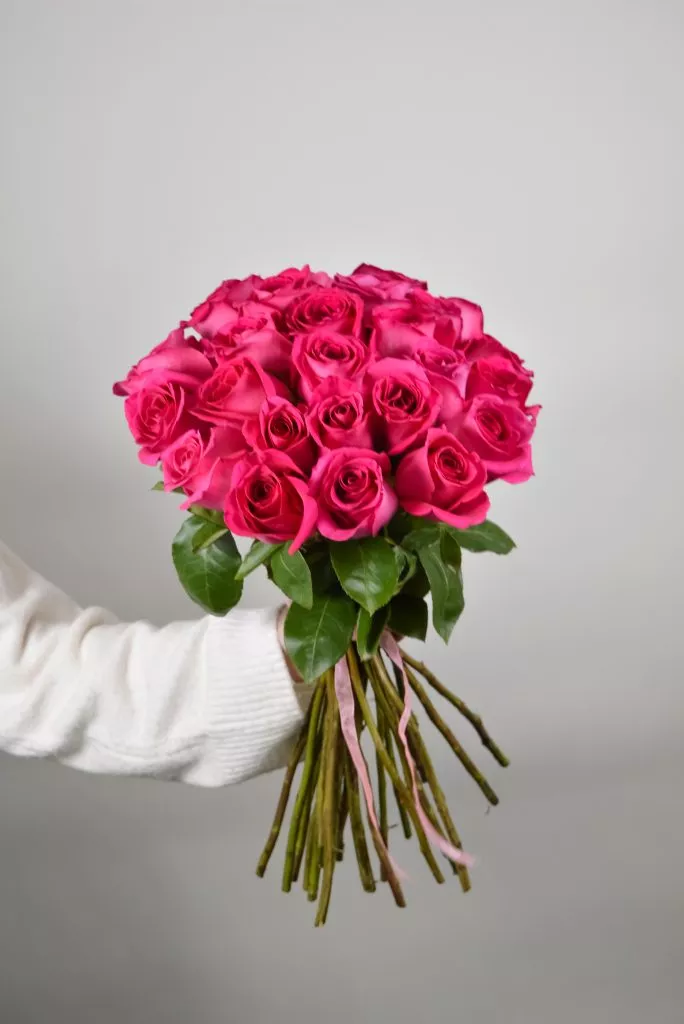 25роз Пинк розовых