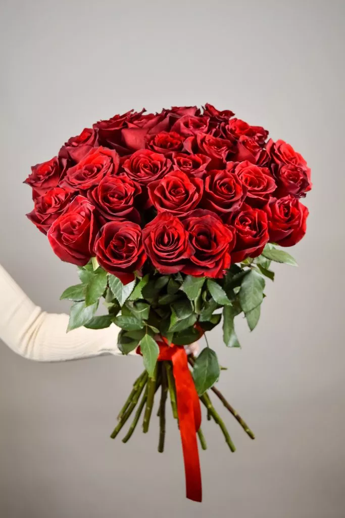 29 красных роз