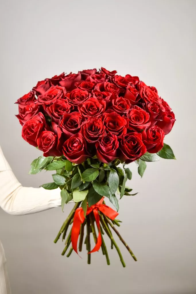 35 красных роз Эквадор