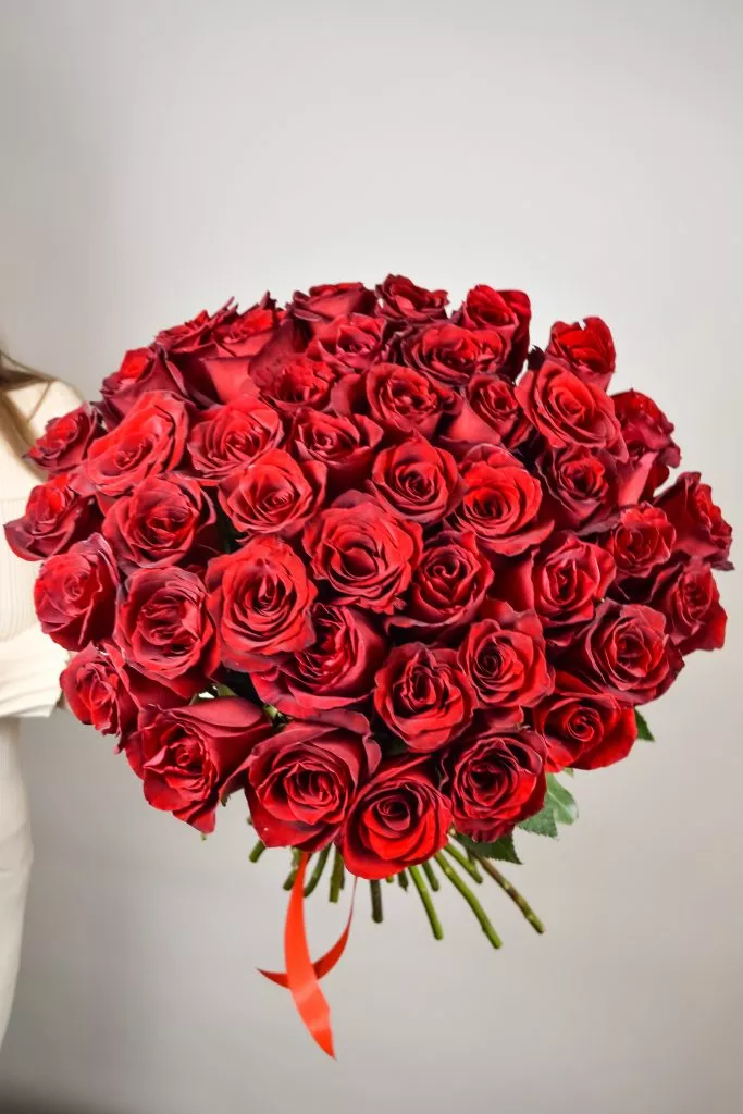 45 красных роз Эквадор