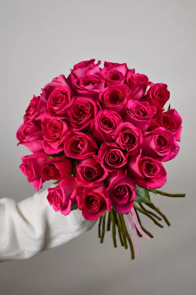 29 роз Пинк розовых