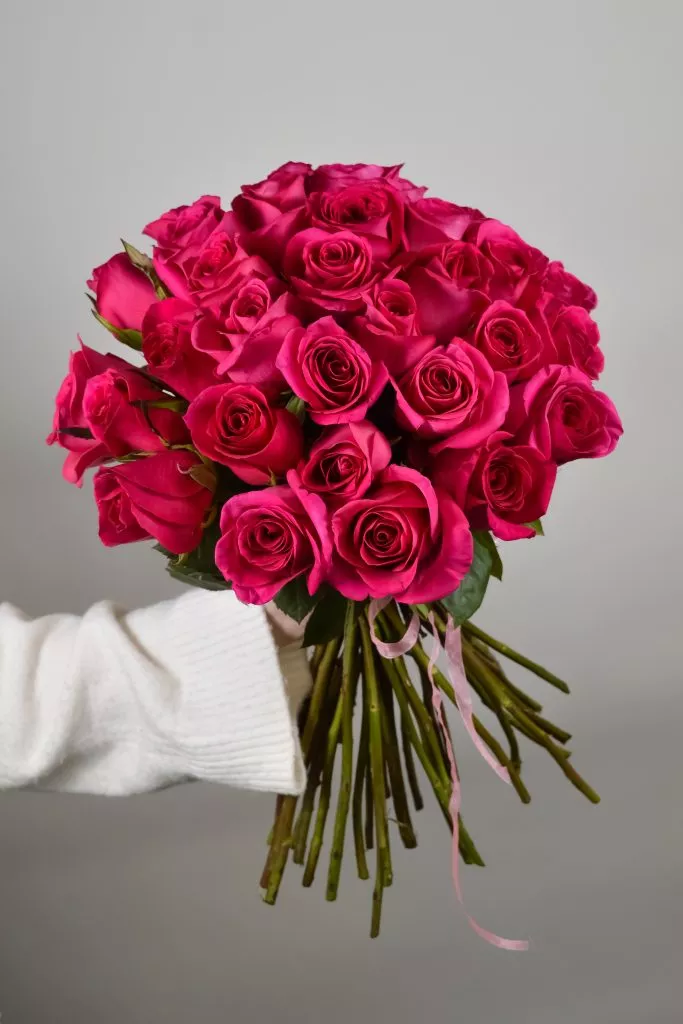 35 роза Пинк розовая