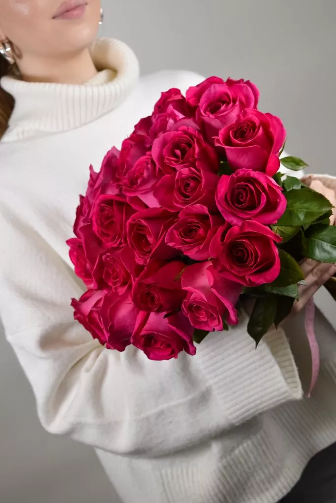 29 роз Пинк розовых