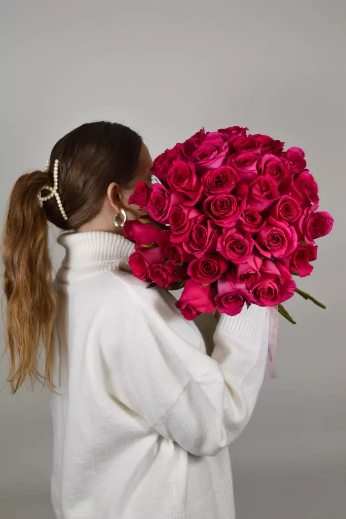 35 роза Пинк розовая