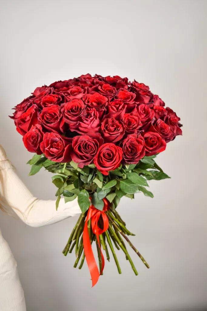 45 красных роз Эквадор