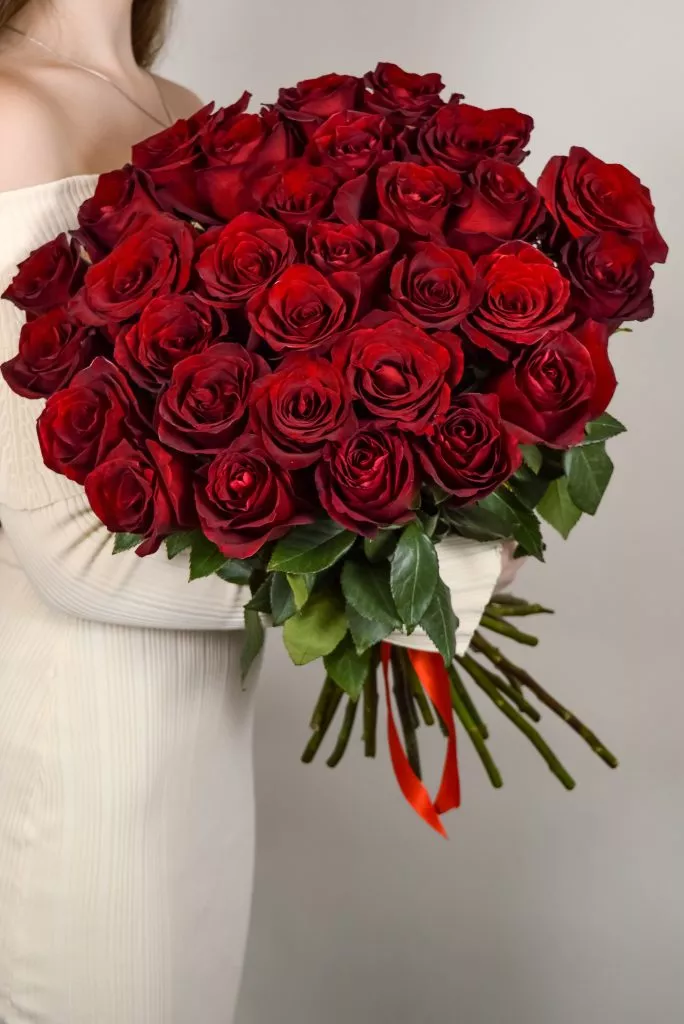 31 красная роза