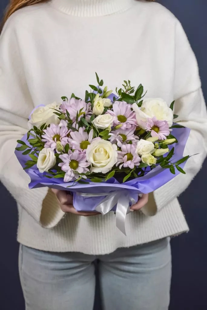 Композиция в сиреневых оттенках S