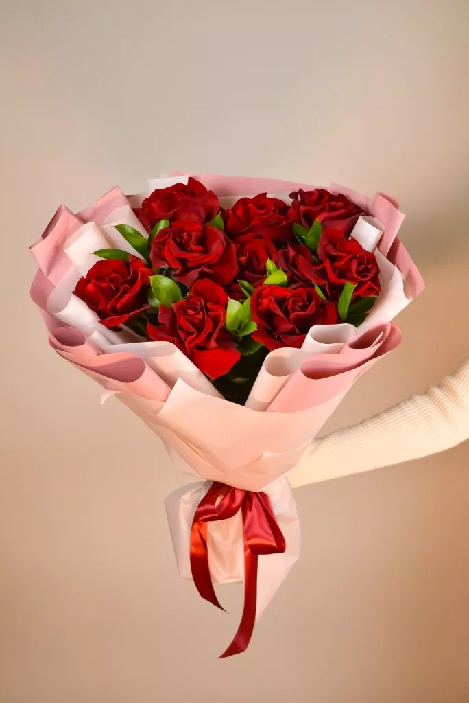 Французские розы с рускусом