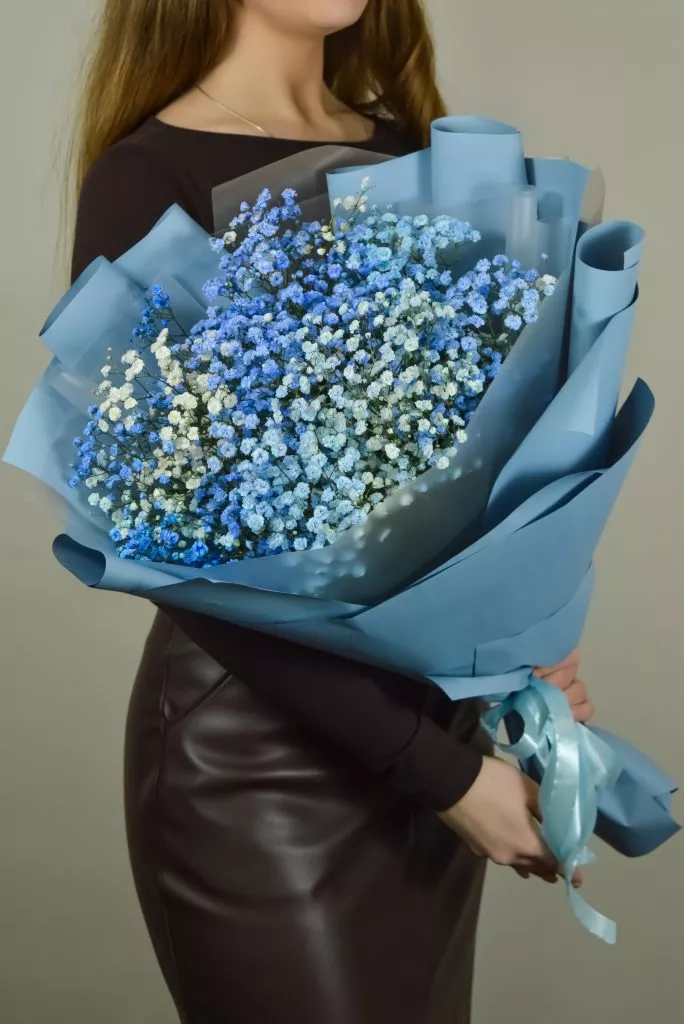 голубая гипсофила 5 шт