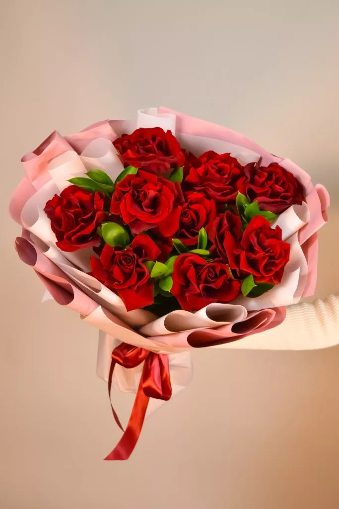 Французские розы с рускусом