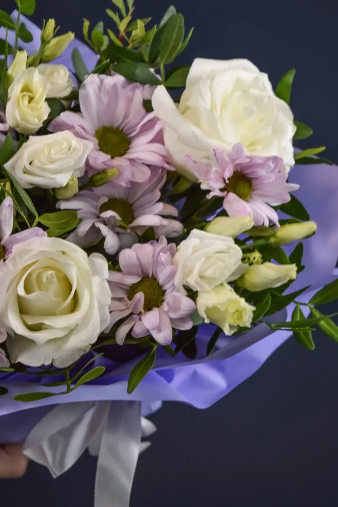 Композиция в сиреневых оттенках S