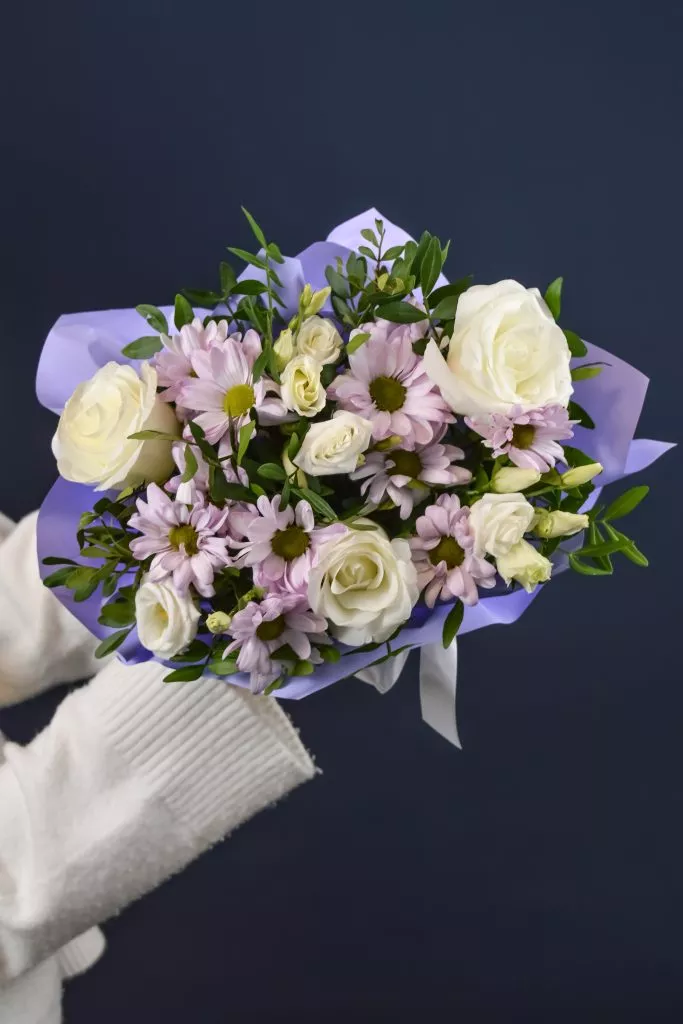 Композиция в сиреневых оттенках S