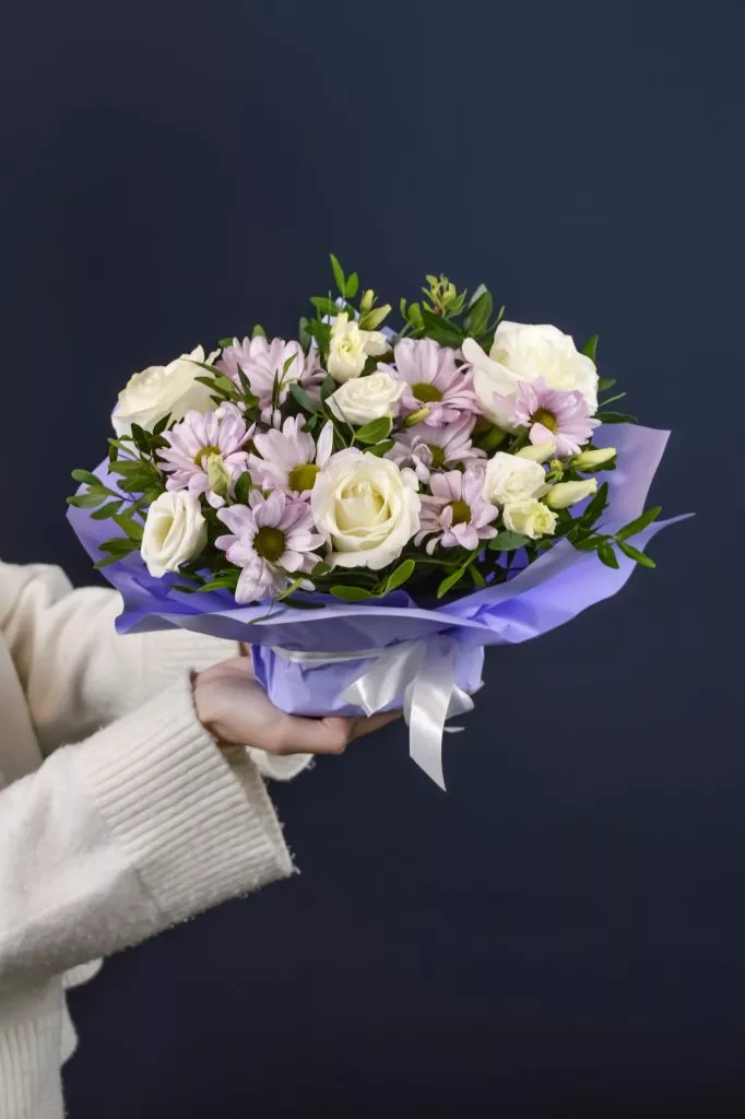 Композиция в сиреневых оттенках S