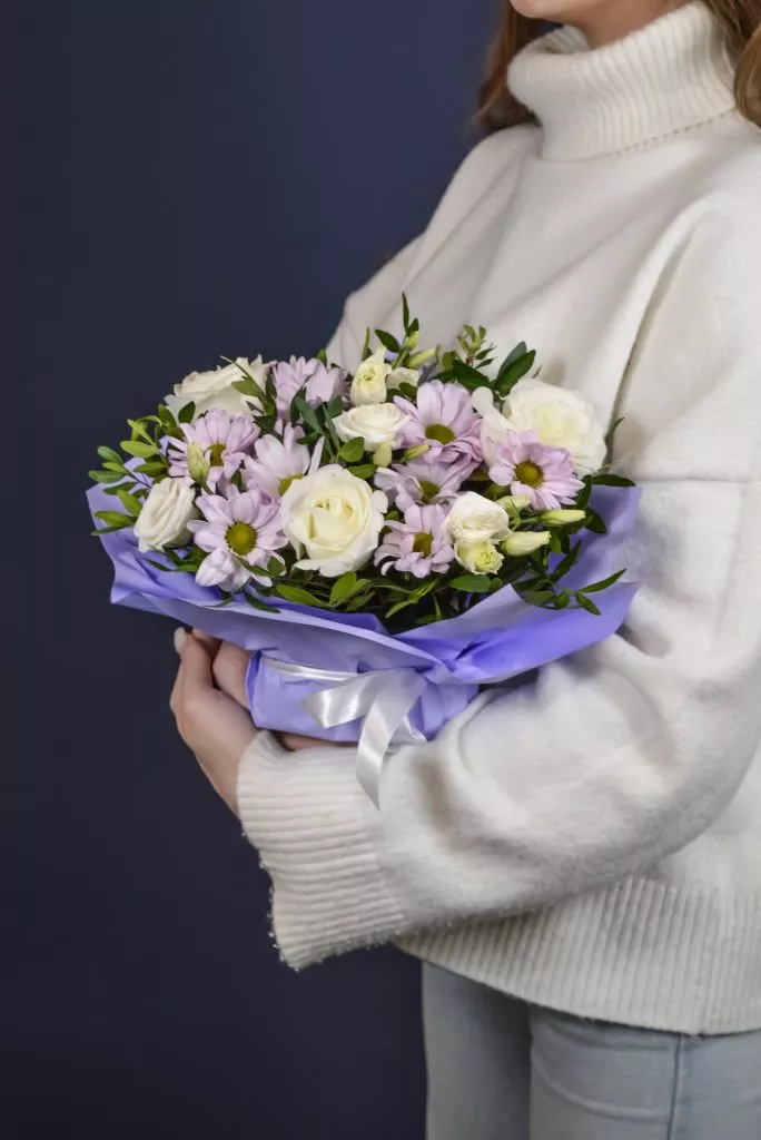 Композиция в сиреневых оттенках S