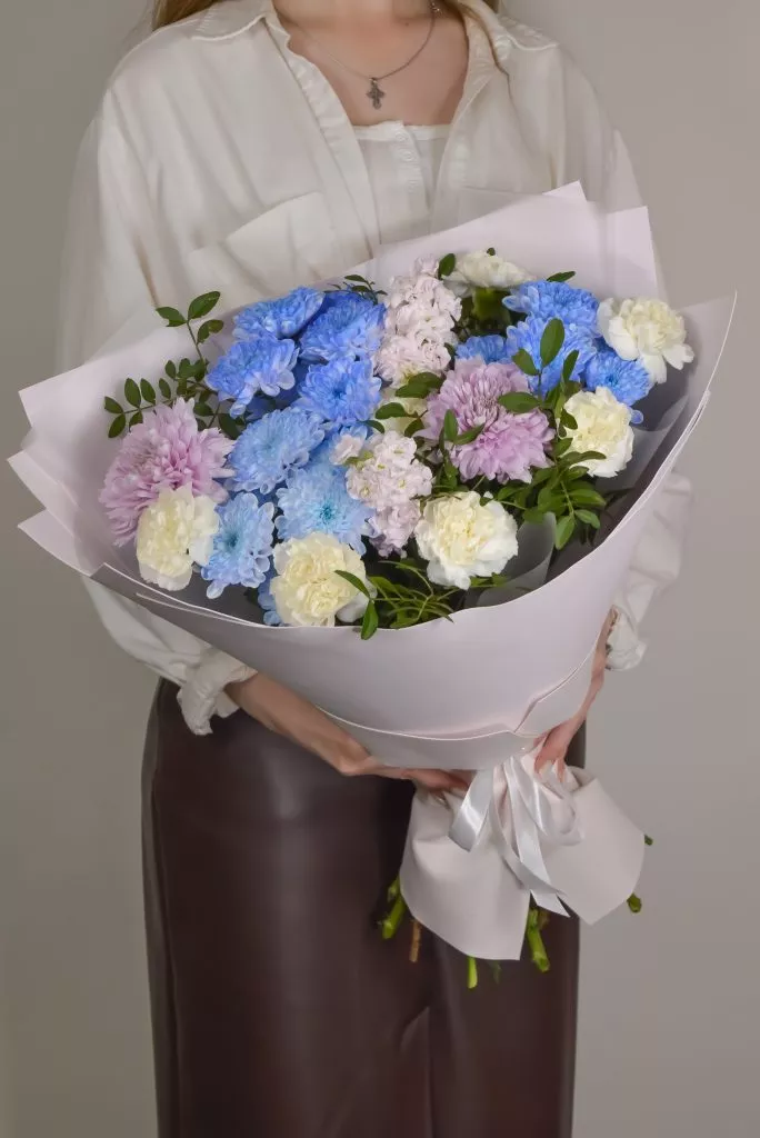 букет микс нежный