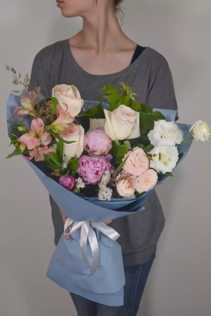 Букет нежный микс