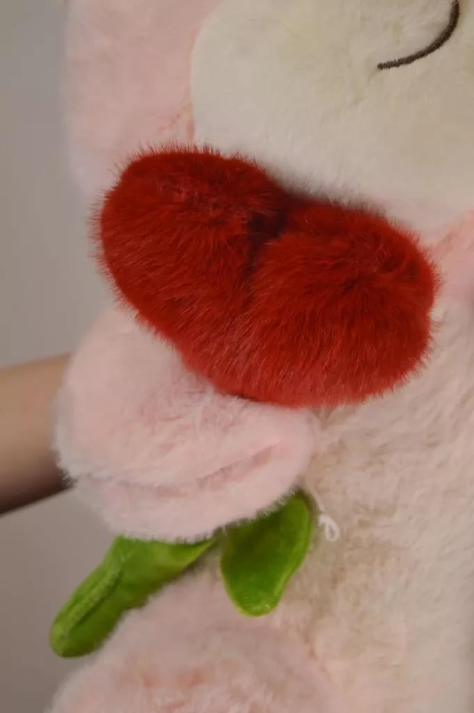 Мягкая игрушка Мишка с цветочком